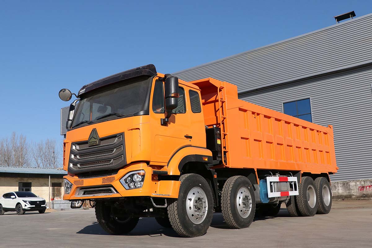 Howo NX 8X4 Dump Truck Is Specially Desi