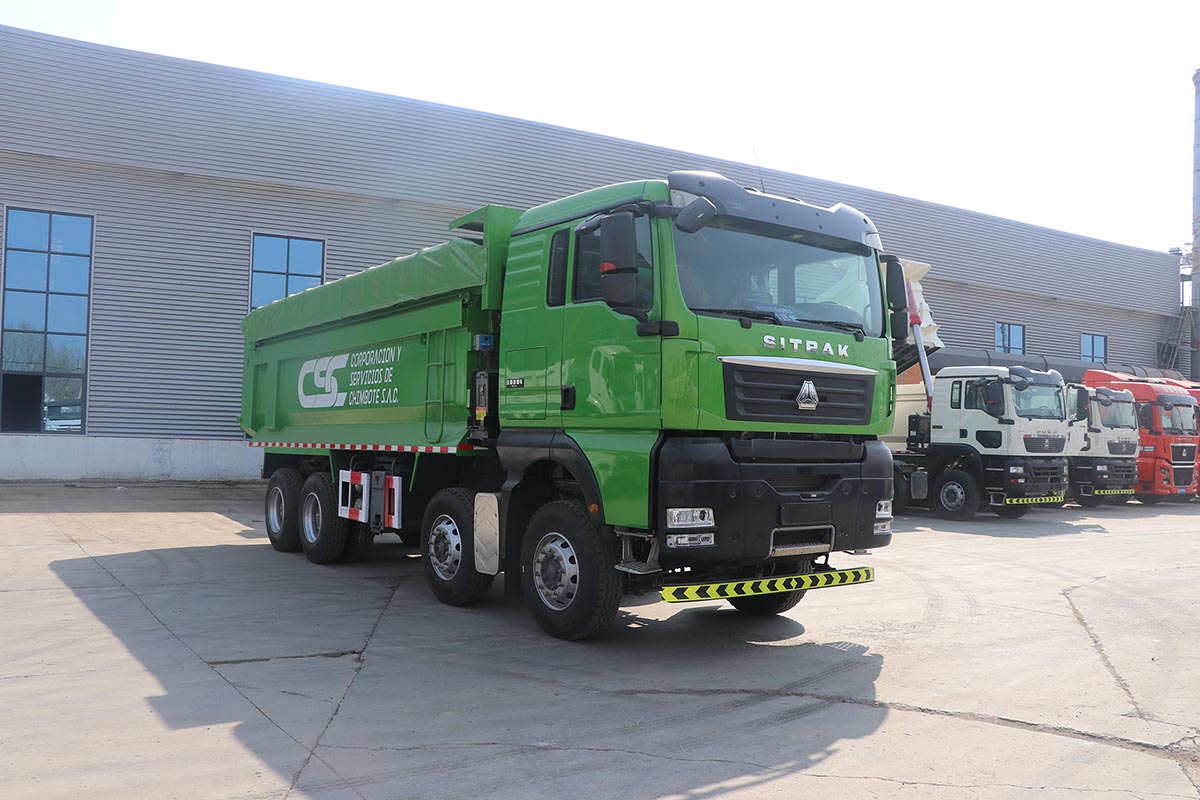SITRAK C7H 8X4 Dump Trucks Are Designed 