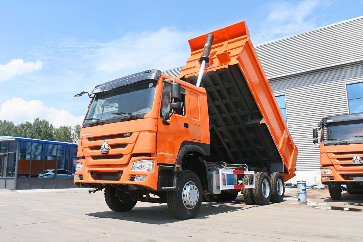 The HOWO-7 6X4 Dump Truck Is Specially D