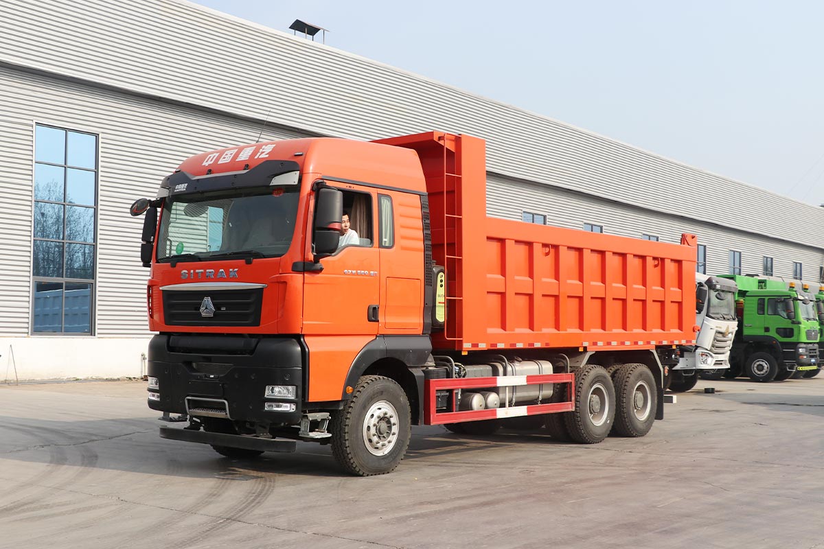 The SITRAK C7H 6X4 Dump Truck Is Special