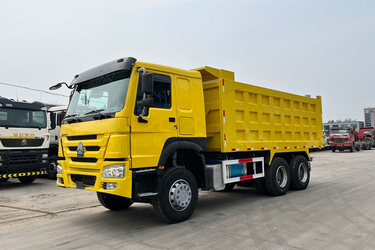 The HOWO-7 6X4 Dump Truck Is Specially D