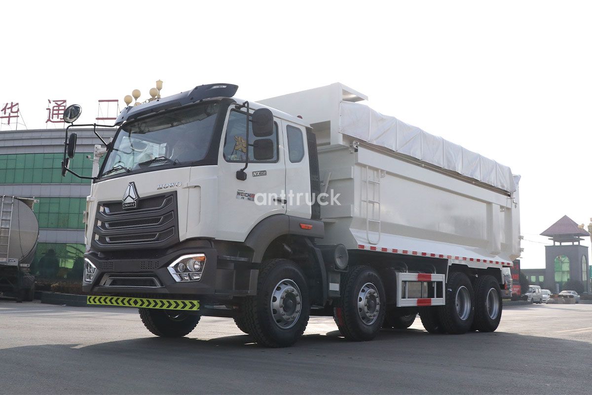 Sinotruk HOWO NX 8X4 Dump Truck Is Speci