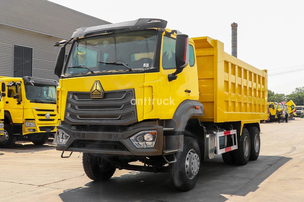 Самосвал Sinotruk HOWO NX 6X4 специально разработан для тяжелых условий работы н