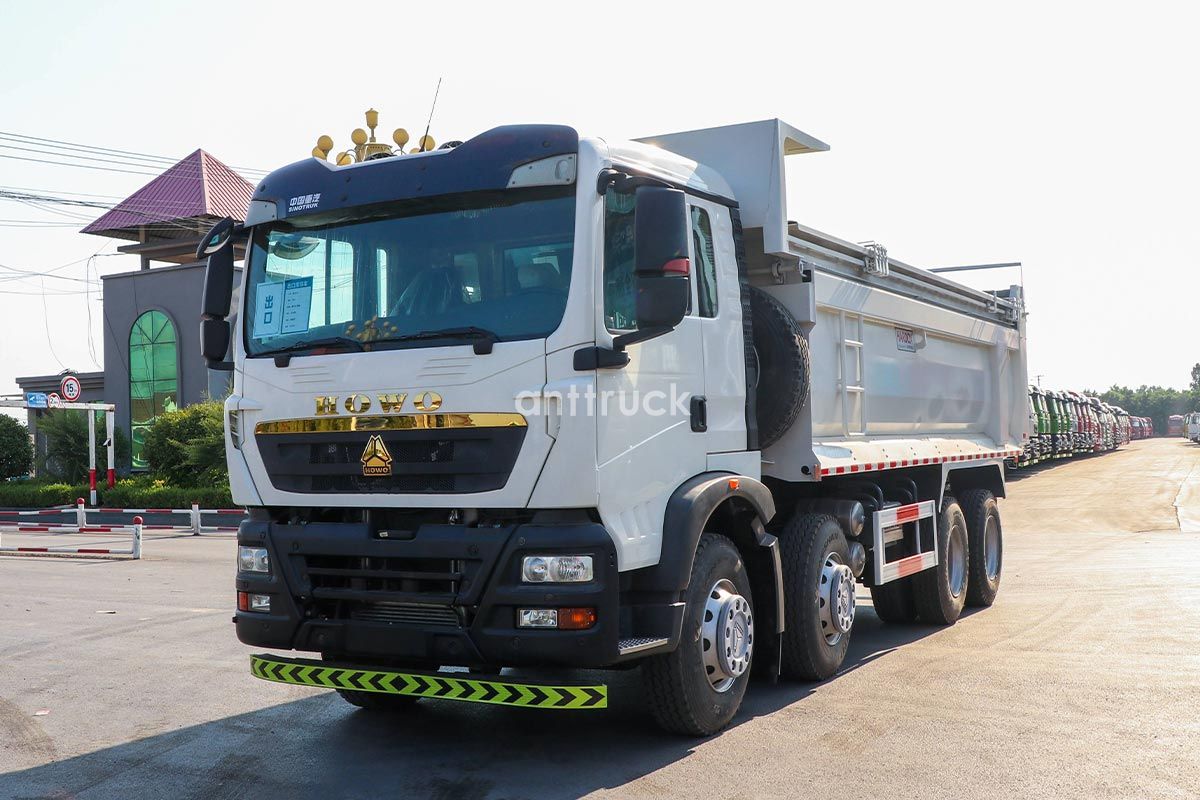 Самосвал Sinotruk HOWO TX 8X4 специально разработан для максимальной грузоподъем