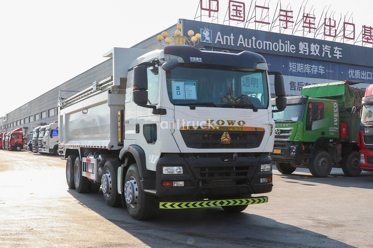 The Sinotruk HOWO TX 8X4 Dump Truck Is S
