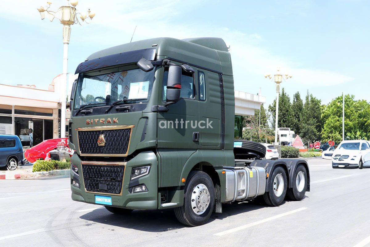 Тягач Sinotruk SITRAK C9H 6X4 специально разработан для перевозки генеральных гр