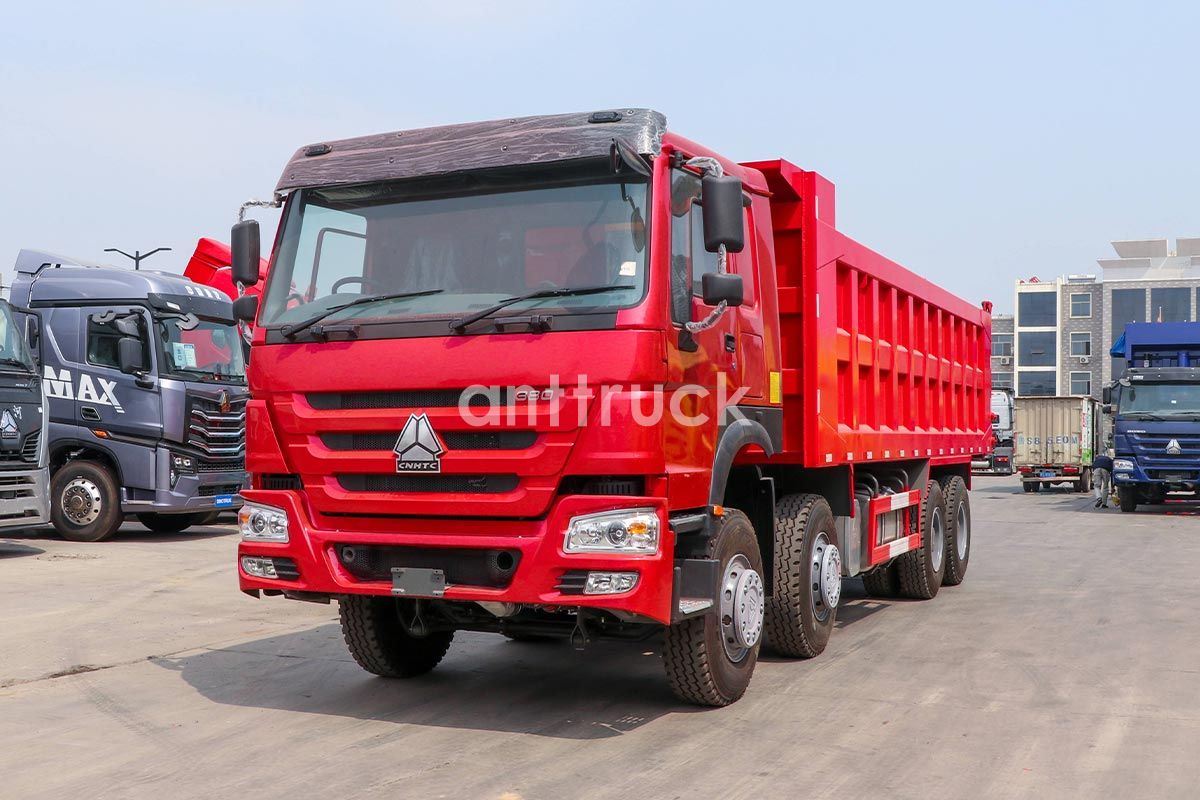 The Sinotruk HOWO-7 8X4 Dump Truck Is Sp