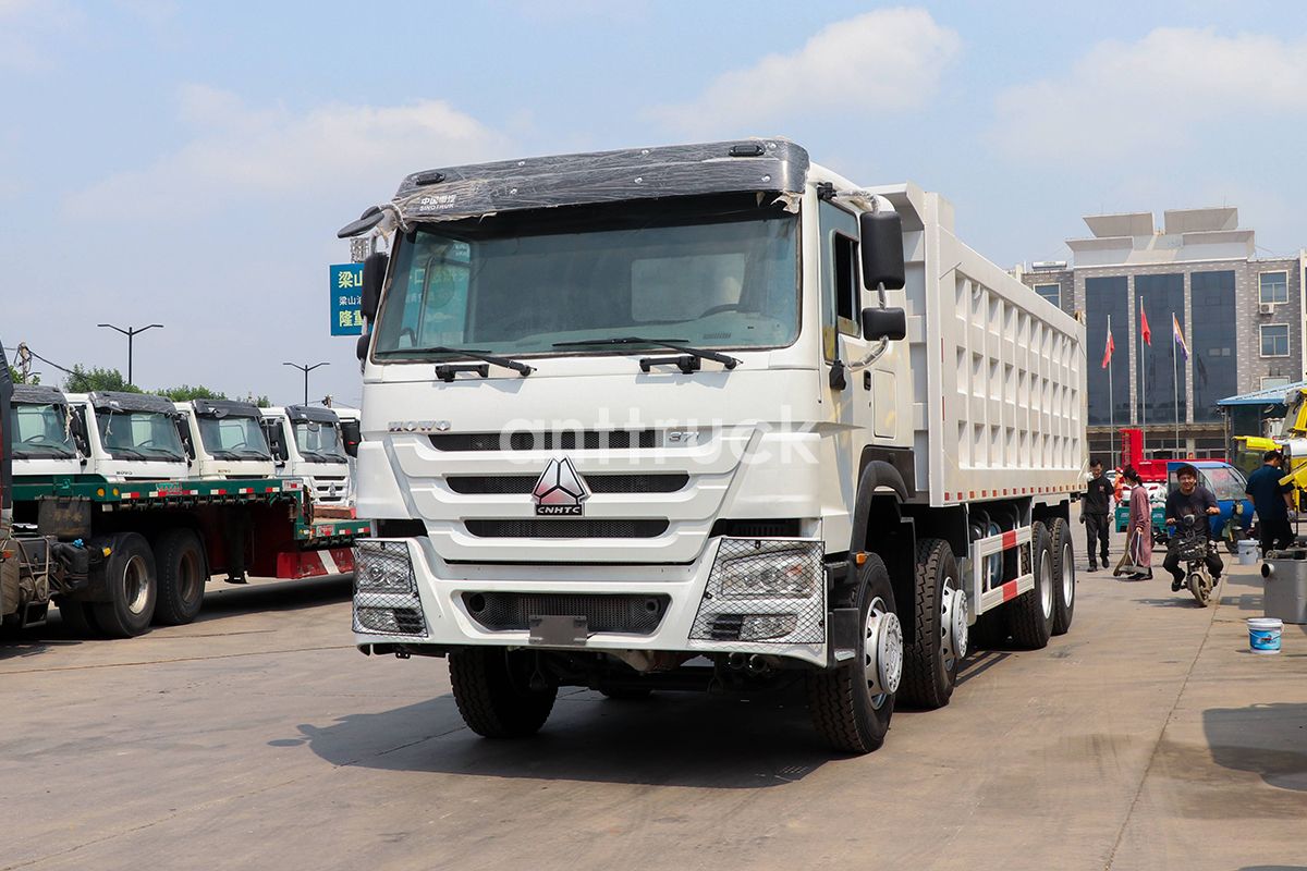 The HOWO-7 8X4 Dump Truck Of Sinotruk Is
