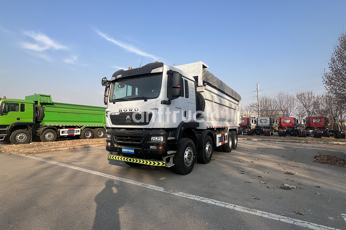 The HOWO TX 8X4 Dump Truck Of Sinotruk I