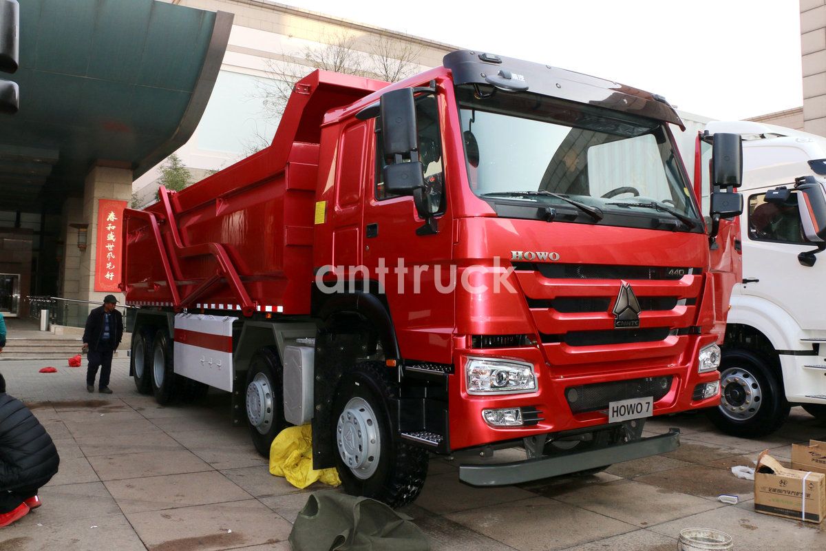The HOWO-7 8X4 Dump Truck Is Designed Fo