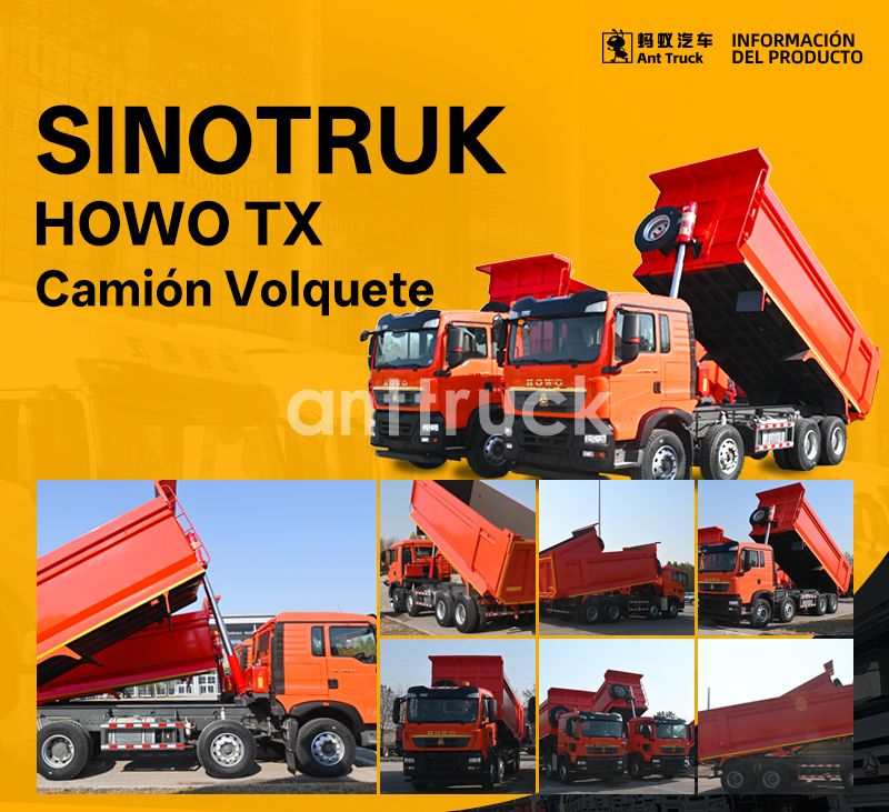 Camión volquete Sinotruk Howo TX 1.jpg