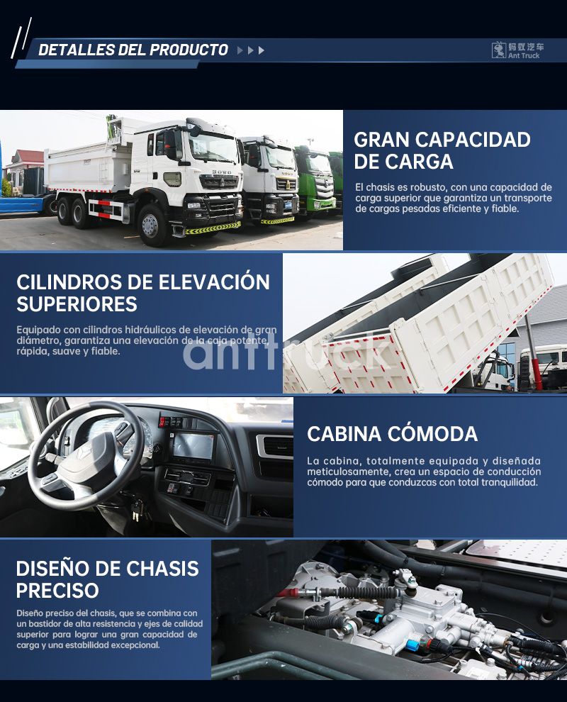 Camión Volquete Sinotruk HOWO NX 6X4 Nuevo Camión Volquete Sinotruk HOWO NX 6X4 Nuevo