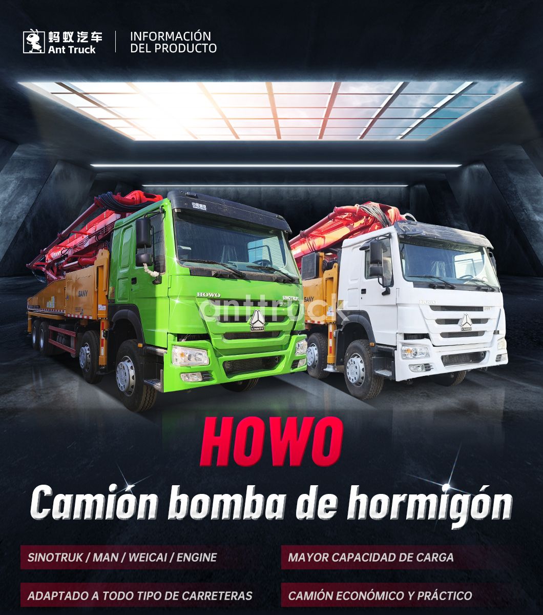 Camión Bomba De Hormigón