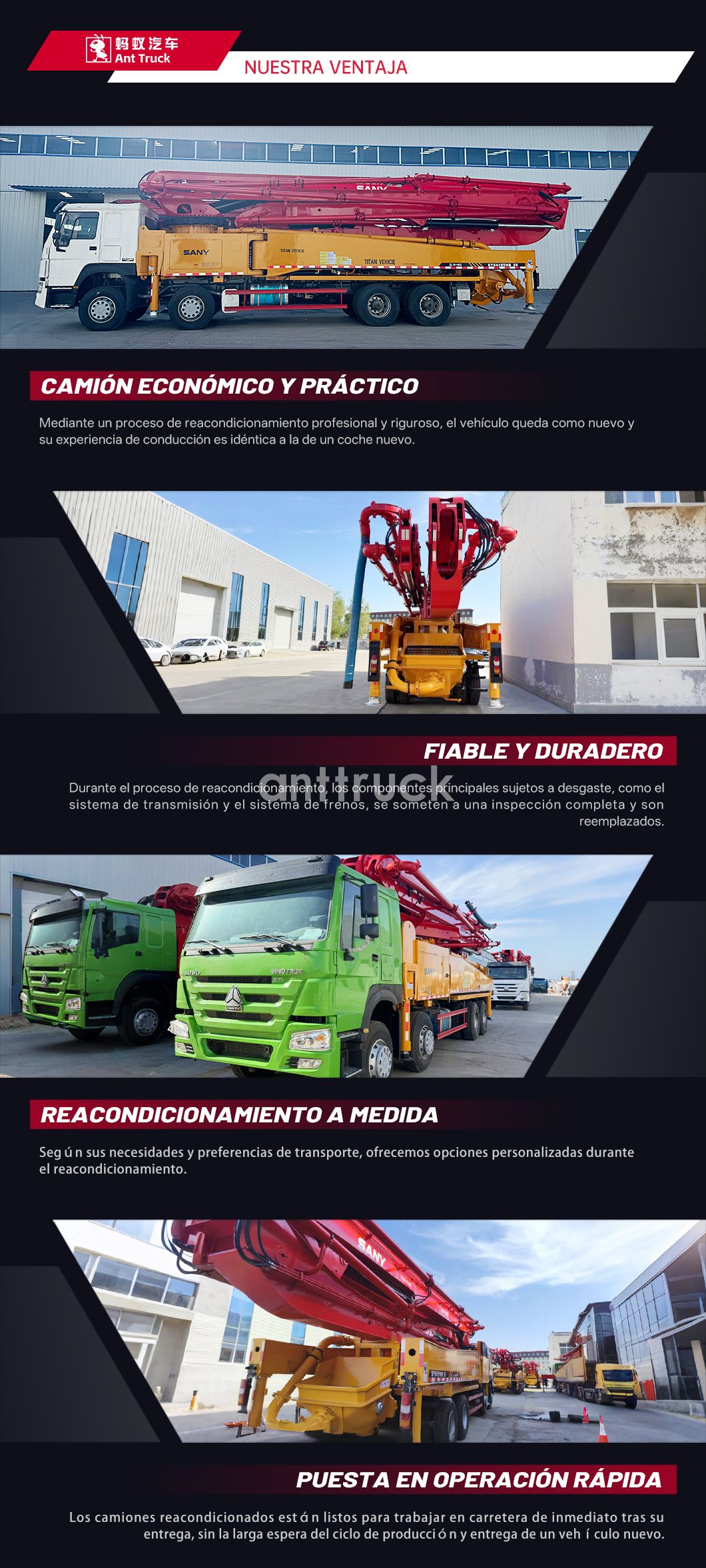 Camión Bomba De Hormigón