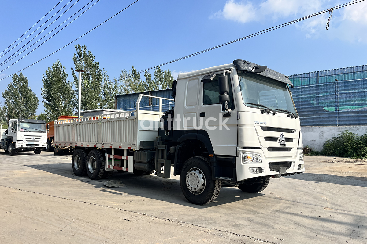 La Grue à Flèche Articulée HOWO-7 Est Idéale Pour 